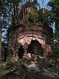 Shrirampur : The Lakshmi Janardana temple, with rich terracotta carvings, built in 1870, now in ruinous state
