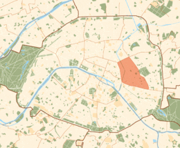 XI arrondissement di Parigi – Localizzazione