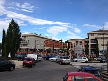 Vue de l’affluence à la Duranne le jour du vide-grenier