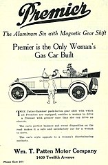 1917 Premier Aluminum Six advertisement