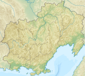 Okhandya Range is located in Magadan Oblast