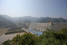 Photograph of the Son La Dam