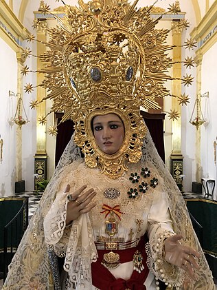 Virgen de Monte-Sión, Patrona y Alcaldesa Perpetua de Lucainena de las Torres.