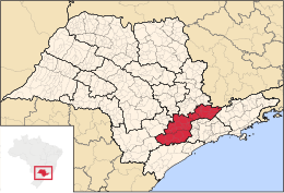 Macro Metropolitana Paulista – Mappa