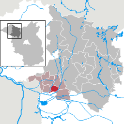 Läget för kommunen Sieversdorf-Hohenofen i Landkreis Ostprignitz-Ruppin