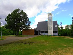 Soutujärvi kyrka Fotot taget i juni 2016.