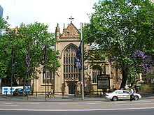 The East End, with the entrance made in 1941 St Andrew's Cathedral, Sydney, Australia.JPG