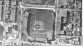 Vue aérienne du Stade tiré des archives de la Ville de Montréal, vers 1947