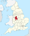Staffordshire in England (+ceremonial areas solid).svg