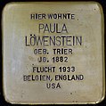 Stolperstein für Paula Löwenstein (Riehler Straße 23)