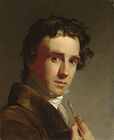 『画家の肖像』、1821年、メトロポリタン美術館蔵