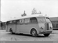 Bus mit Karosserie von HøKa, 15. Dezember 1948. Er wurde zwischen Ålesund und Borgund eingesetzt.