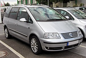VW Sharan II. Facelift