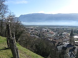 Vinay, la vallée de l'Isère et le massif du Vercors