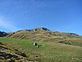 Skifelder am Weisshorn im Sommer