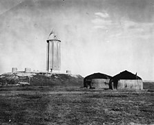 An old image of Gonbad-e Qabus.