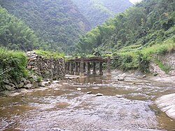 花渓風景区・平板渓