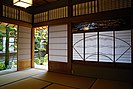 Shōji with artistic frames