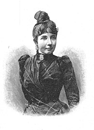 Agnes de Frumerie (från Idun, nr. 32, 1891)