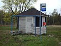 Anseküla bus stop.