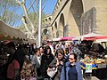 Le marché des Arceaux à Montpellier.