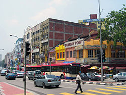 Jalan Tun Sambanthan in Brickfields.
