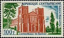 katedrála v Bangui