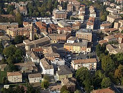 Skyline of Cavezzo