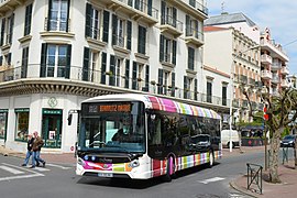 A2 linearen autobusa Biarritzen