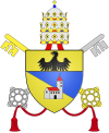Armas pontificalas de Beneset XV