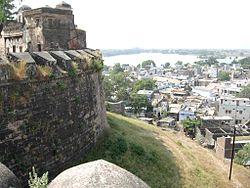 Dhar – Blick vom Fort auf die Stadt