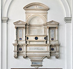 Monument à Pietro Barozzi 1507.