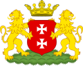 Early Coat of Arms of the Republic of Danzig c 1808