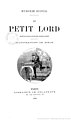 Couverture du Petit lord (1888)