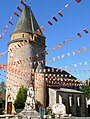 L'église Sainte-Radegonde.