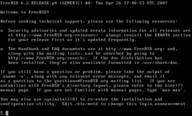 Terminal FreeBSD