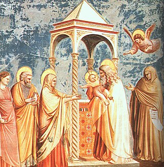 Giotto: Prikazanje Gospodinovo u Hramu