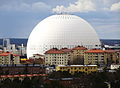 Il Globen di Stoccolma rappresenta il Sole