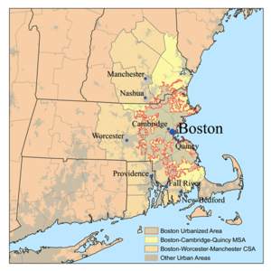Map of Greater Boston