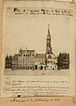 Maisons de bois sur la grand'place en 1600