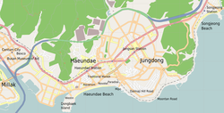 Haeundae - Localizzazione