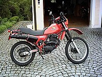 1982: XL 500 R in Monza Red