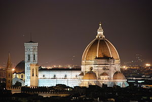 English: Il Duomo, in Florenece, Italy seen at...