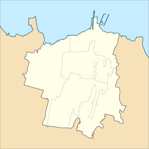 Peta Administratip kecamatan ring kota Probolinggo.