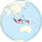 Индонезия на земном шаре (в центре Индонезии) .svg