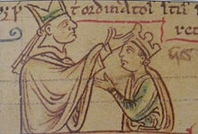 Sketch of Henry's second coronation