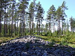 Die große Steinzeit-Ruine von Kastelli bei Pattijoki