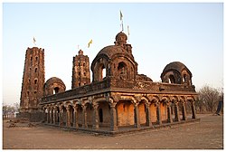 Khandoba temple, often regarded as the symbol of the city, stands in the eastern hills.