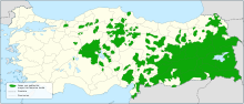Курдское большинство Turkey-es.svg