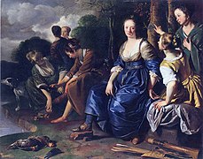 Diane et ses nymphes, 1648.